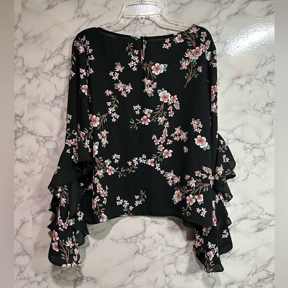Jack by BB Dakota Floral Blouse Size S - Picture 7 of 7